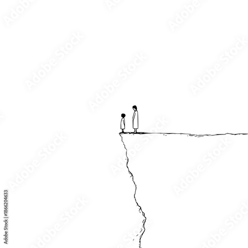 What stark simplicity does this pure black canvas provide?