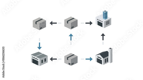 Server upgrade and transformation process illustration.