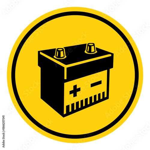 Battery Charging Symbol Sign, Vector Illustration, Isolate On White Background Label. EPS10