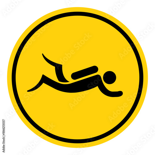 Scuba Diver Symbol Sign, Vector Illustration, Isolate On White Background Label. EPS10
