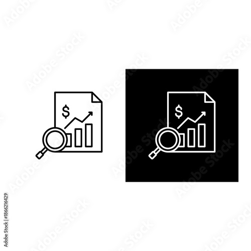 Disclosure  icon black and white outline.