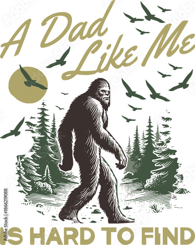 A Dad Like Me Is Hard To Find SVG, A guy like me is hard to find SVG , Funny Bigfoot SVG,  Bigfoot Dad Shirt Design, Father's Day Gift Tool, Funny Retro A Guy Like Me Is Hard To Find Shirt, Vintage 