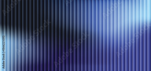 Abstract blue gradient background with vertical striped pattern creating a modern luminous texture for technology, presentation, and digital design use.