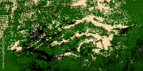 Grunge Ink Splatter on Green. abstract dark background.  Wall pattern stains, cracks, dots, spots, chips. Nice weathered texture for backdrop, banner, wallpaper.