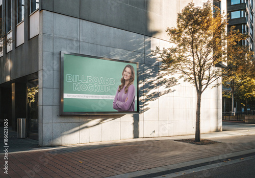 Street Billboard Mockup 62