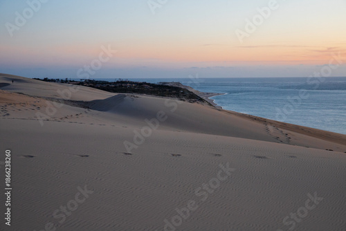 Dune du Pilat, Bordeaux, France, Dune, Sand, Ocean, desert