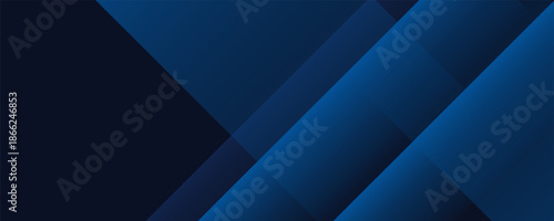 Dark blue modern business abstract background. Vector illustration design for presentation, banner, cover, web, flyer, card, poster, wallpaper, texture, slide, magazine, and powerpoint
