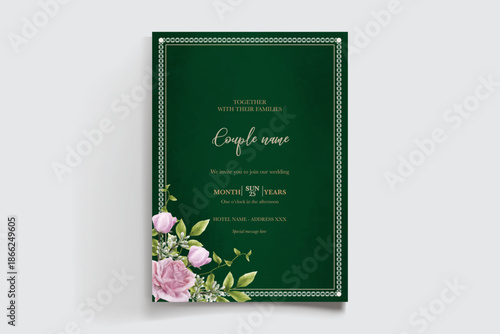 Save the date wedding invitation templates