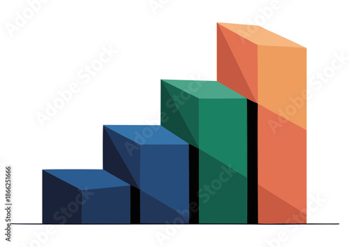 Abstract business concept illustration featuring growth and strategy theme, modern professional design, with no real events depicted