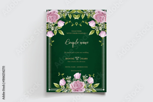Save the date wedding invitation templates