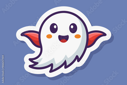 halloween flying ghost spooky icon