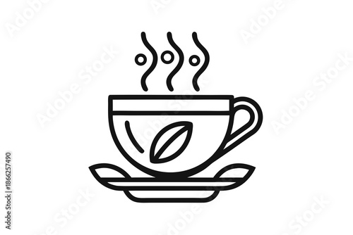gourmet cafe brew cup icon