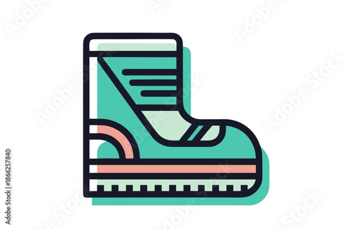 mid calf snow footwear icon