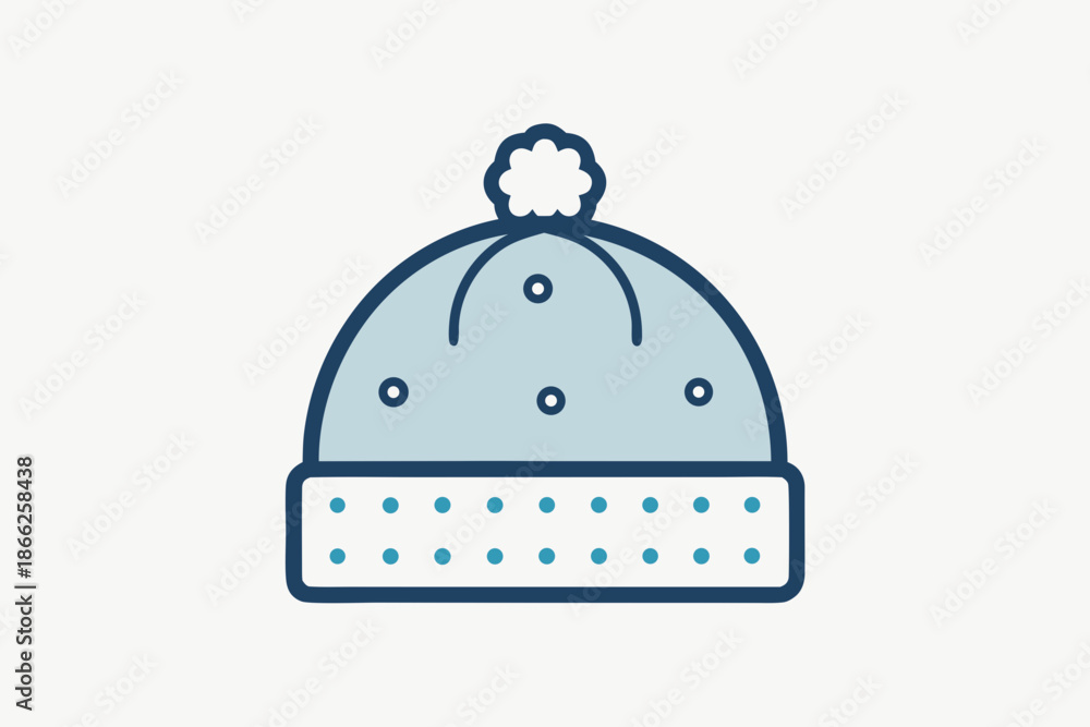 Fototapeta premium wool cap icon