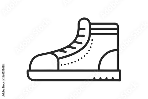 ankle winter boots thick rounded sole