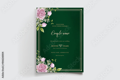 Save the date wedding invitation templates