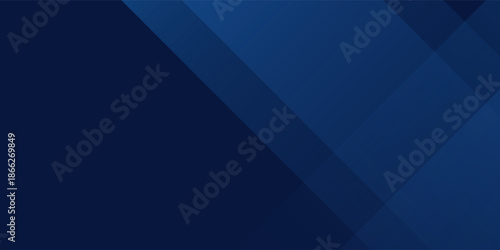 Simple black dark navy blue silver abstract pattern background. Geometric shape. Line triangle angle fold polygon abstract