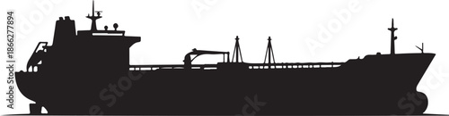 Cargo Ship Silhouette at Sea

Industrial Maritime Vessel Shadow

Ocean Freight Ship Vector Illustration