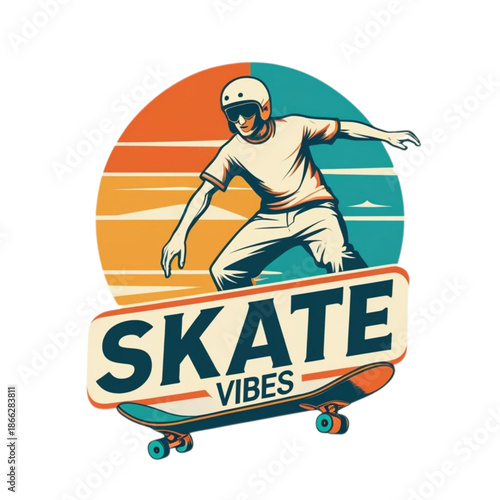 Retro Sport Vector Illustration Vintage Style