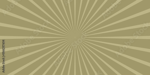 Classic radial sunburst pattern with thin beige lines emanating from a central point against a slightly darker beige background, evoking a vintage or retro aesthetic for graphic design and retro