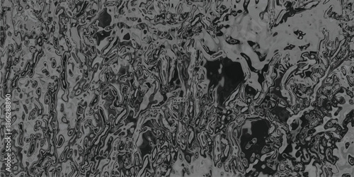 Grayscale Abstract Organic Texture with Intricate Swirling Patterns and Dark Contrasting Areas Mimicking Natural Forms for a Unique Background