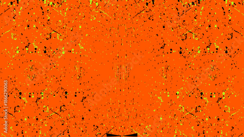 Abstract rain and snow drops falling on a black night background with glowing light. Black and white paint splash texture background with abstract liquid drops and grunge pattern illustration.