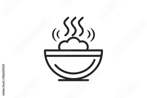 chef soup bowl icon