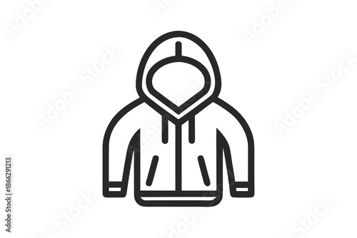 simple hoodie icon