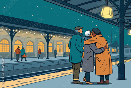 Hope Train Station Reunion Ill