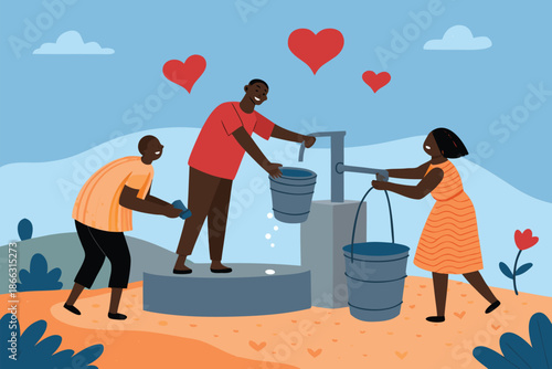 Humanity Water Well Sharing