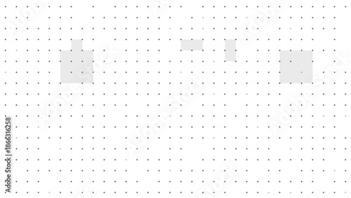 Gray Puzzle Pieces on White Background