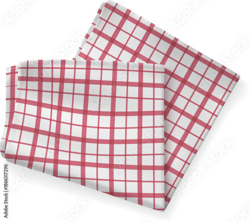 Folded Tablecloth