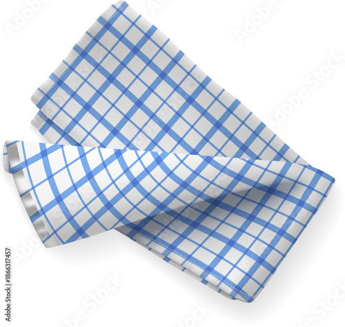 Folded Tablecloth