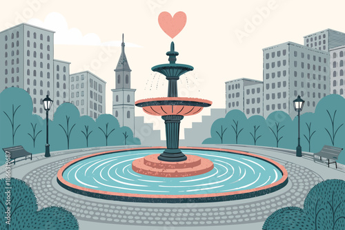 Kindness Ripples City Fountain