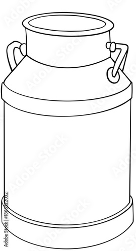 우유통 라인그림