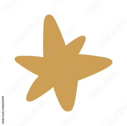 Twinkle star shape boho element