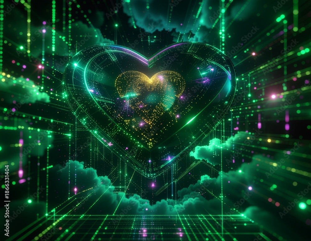 Fototapeta premium energy of fractal realms