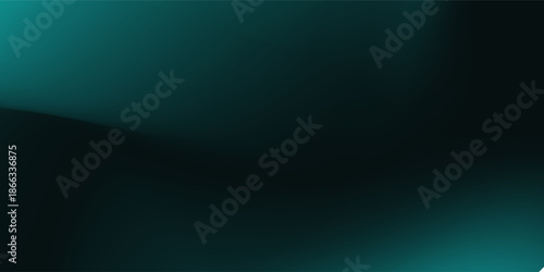 Modern Dark teal gradient background for web header, website, applications, and presentation. Elegant Abstract soft smooth and modern backdrop vector EPS