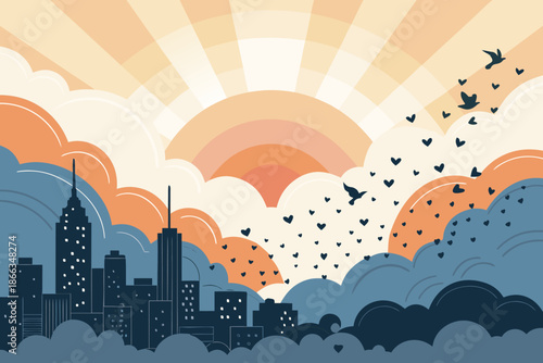 Resilience Sunrise Storm