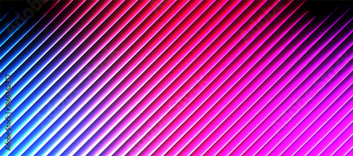 A vibrant and colorful abstract background featuring diagonal stripes of blue transitioning smoothly into shades of pink and magenta tones creating a dynamic