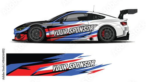  car wrap livery design