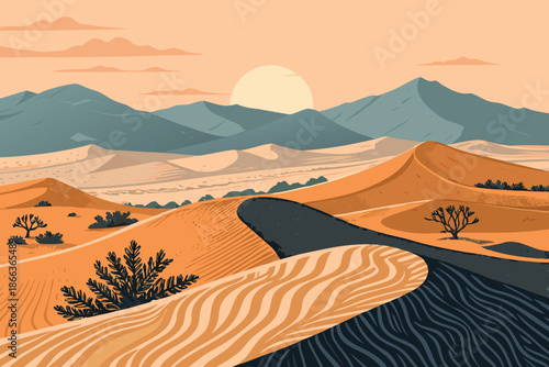 Breathwork Desert Dunes Calm Horizon