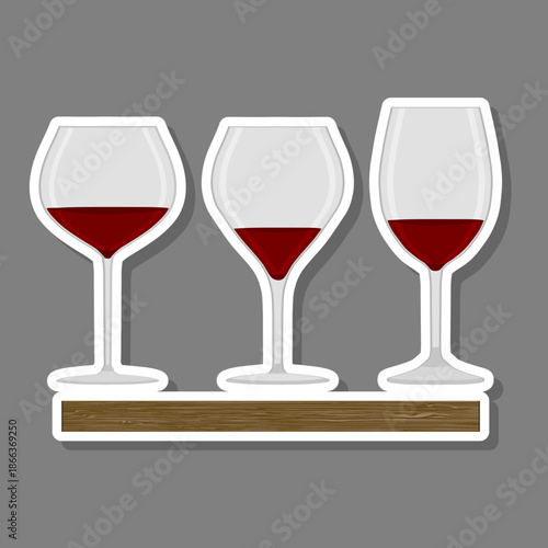 Various sweet tasty natural wine