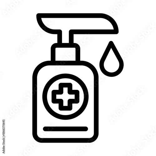 Sanitizer Icon Design