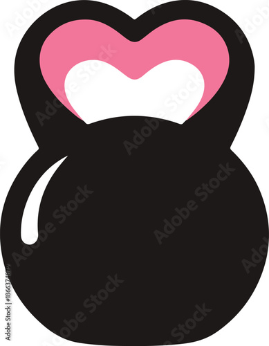 Flat vector heart icon with minimal silhouette representing love, care, emotional support, healthcare compassion and positive human values in a modern clean style.