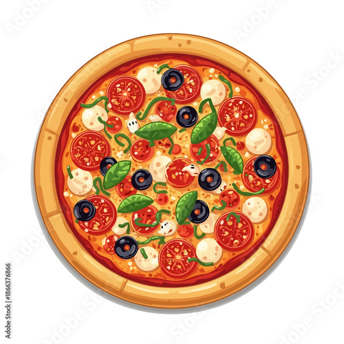 Delicious Pizza Design Very Cool
