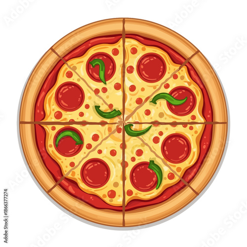 Delicious Pizza Design Very Cool