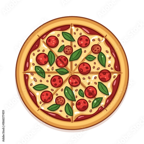 Delicious Pizza Design Very Cool