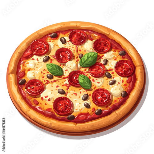 Delicious Pizza Design Very Cool