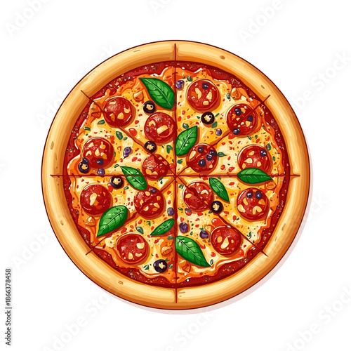 Delicious Pizza Design Very Cool